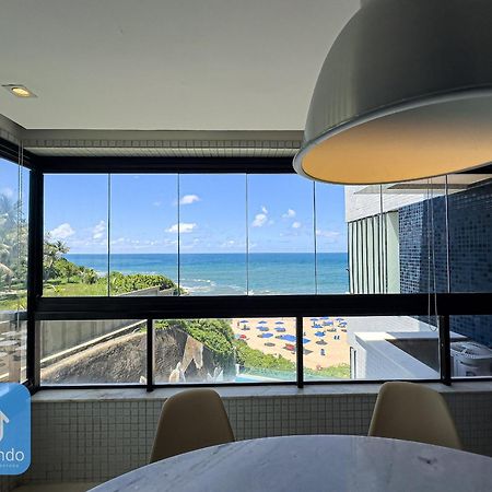 Apartamento Completo Com Vista Mar E Pe Na Areia Сальвадор Экстерьер фото