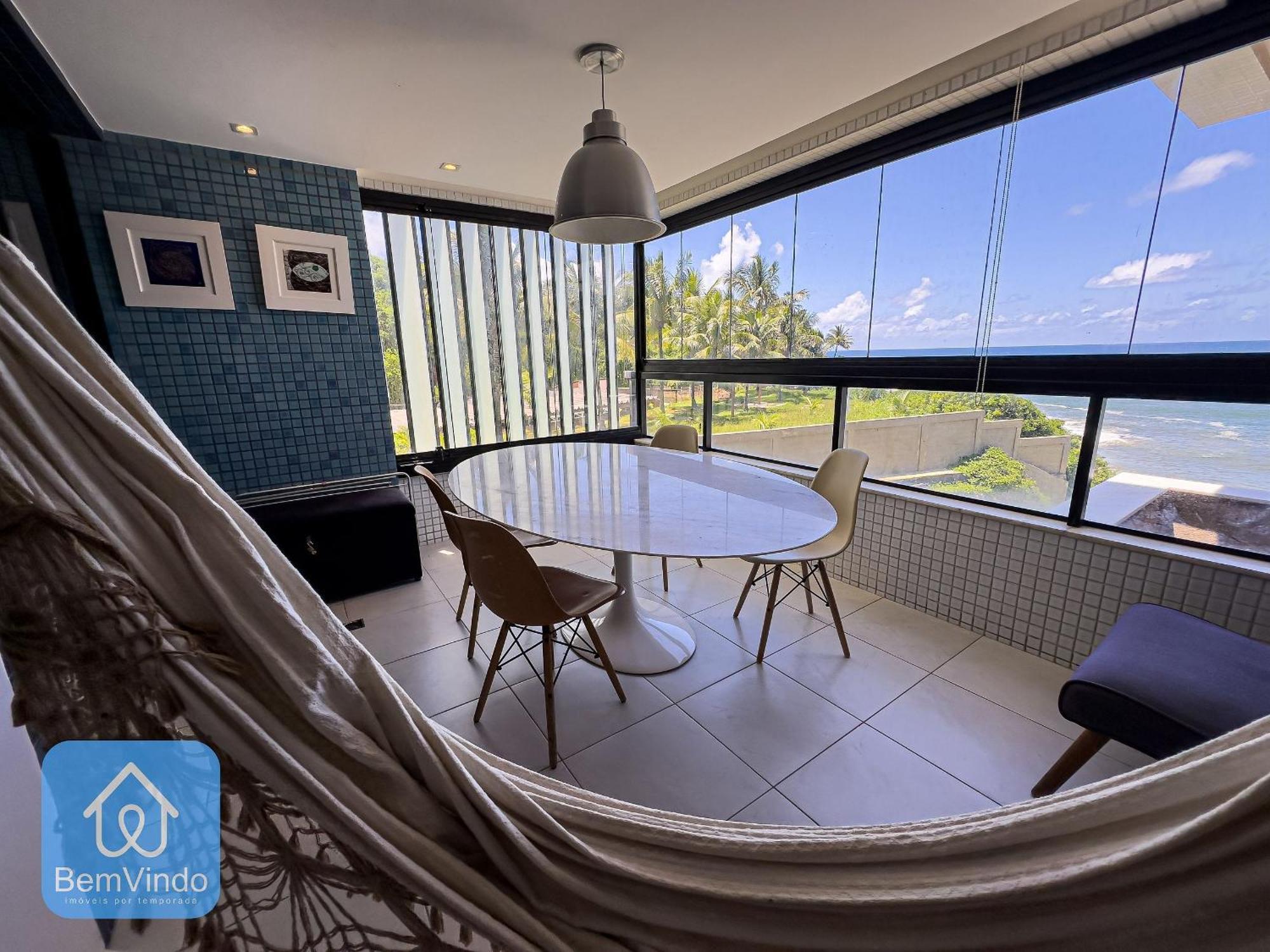 Apartamento Completo Com Vista Mar E Pe Na Areia Сальвадор Экстерьер фото