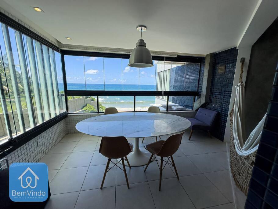 Apartamento Completo Com Vista Mar E Pe Na Areia Сальвадор Экстерьер фото