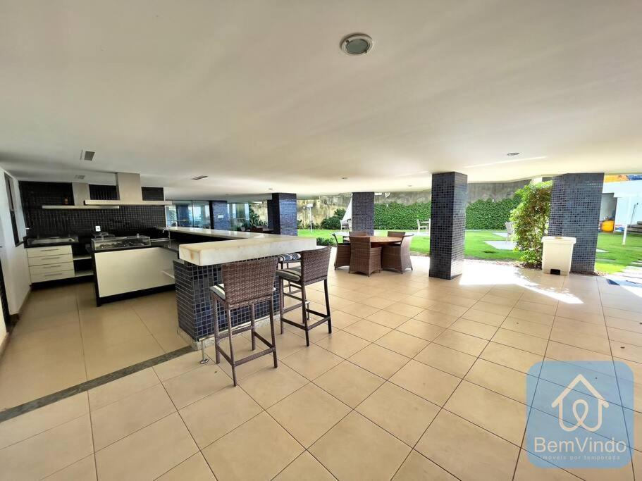 Apartamento Completo Com Vista Mar E Pe Na Areia Сальвадор Экстерьер фото