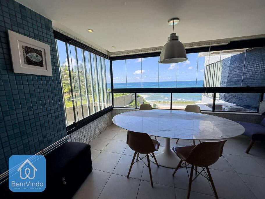 Apartamento Completo Com Vista Mar E Pe Na Areia Сальвадор Экстерьер фото