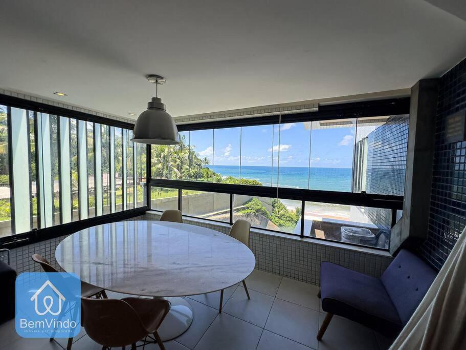 Apartamento Completo Com Vista Mar E Pe Na Areia Сальвадор Экстерьер фото